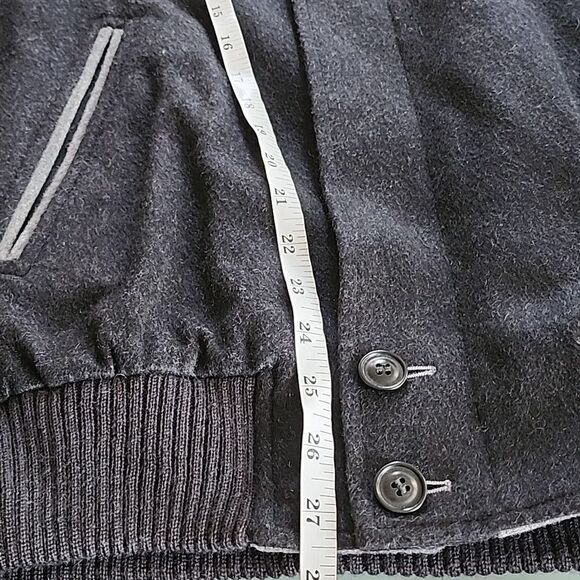 Pierluigi Della Spina Wool/ Cashmere Lettermans Jacket - Picture 6 of 12